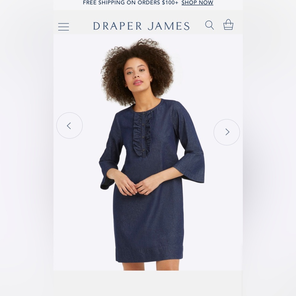 Draper James size 14 denim dress